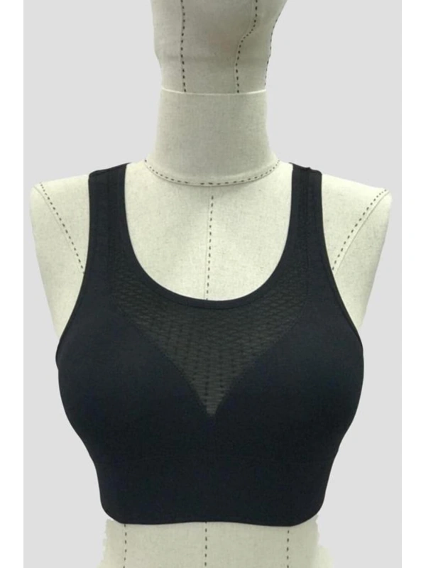 Siyah Mı Emay 4028 Seamless Tül Toparlayıcı Büstiyer