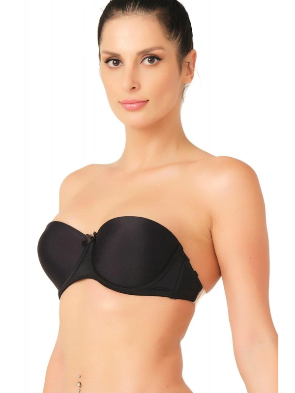 Siyah Mı Emay 701 Şeffaf Askılı Sütyen