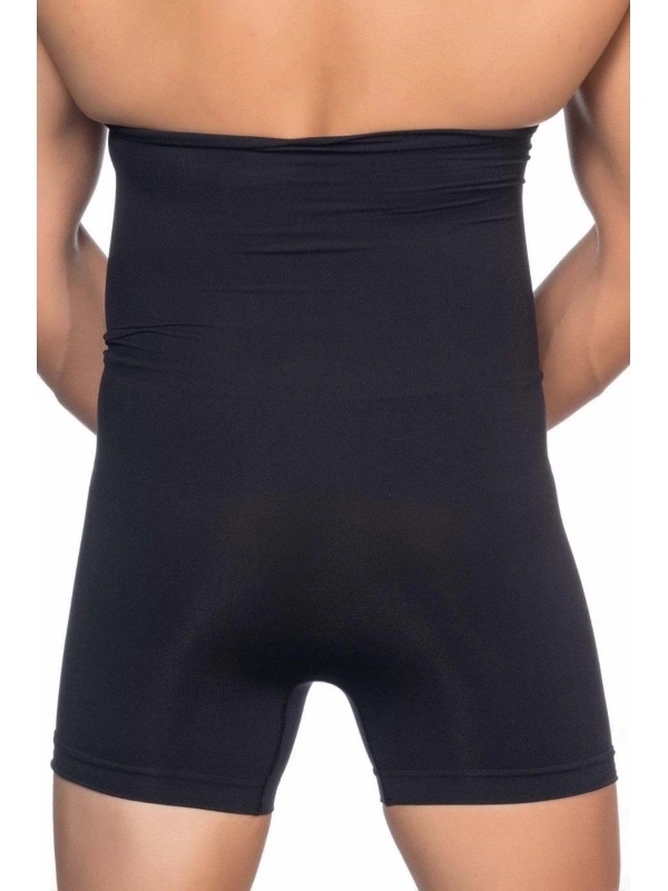 Siyah Mı Emay E1005 Erkek Yüksek Bel Double Boxer Korse