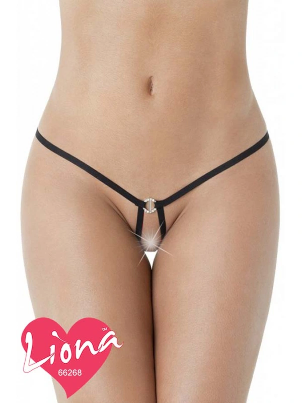 Taşlı Büyük Beden G-string