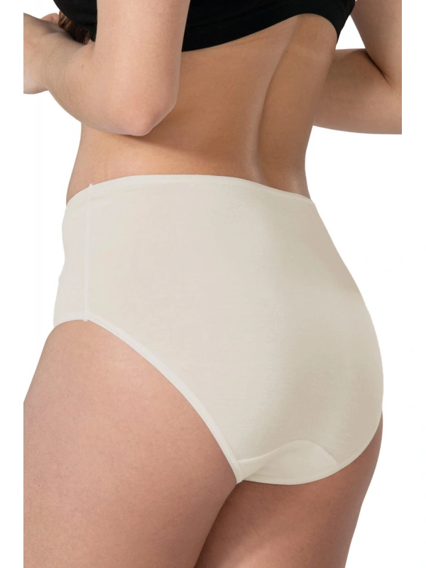 Ten Mı Emay 1445 Modal Cotton Yüksekbel Dantelli Külot