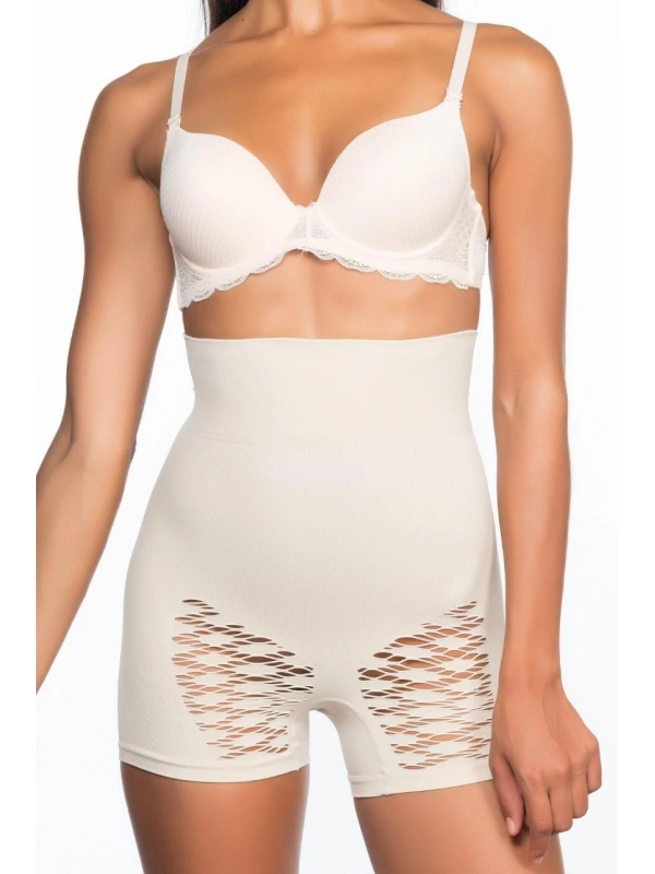 Ten Mı Emay 2064 Popo Açık Fantezi Boxer Korse