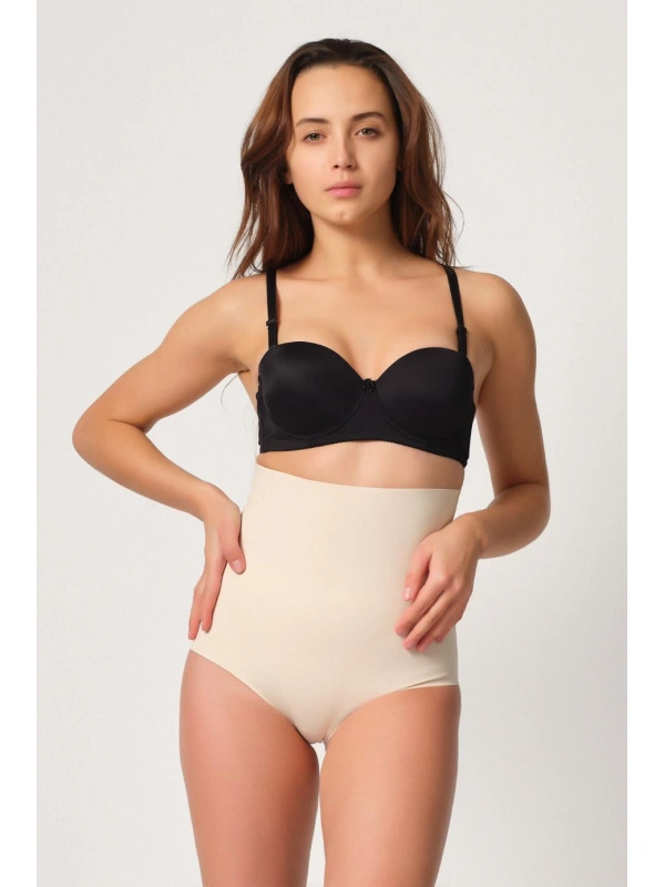 Ten Mı Emay 2708 Lazer Yüksek Bel Kesim Slip Korse