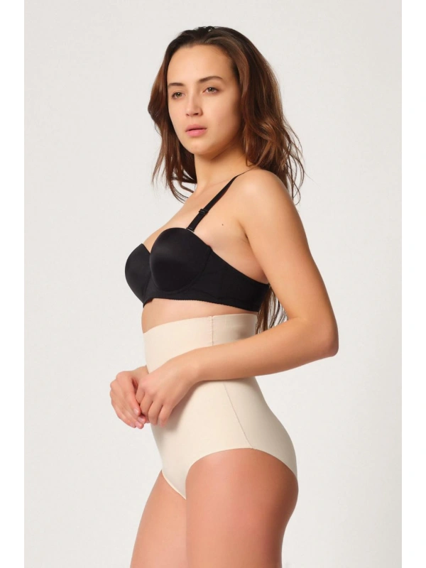 Ten Mı Emay 2708 Lazer Yüksek Bel Kesim Slip Korse