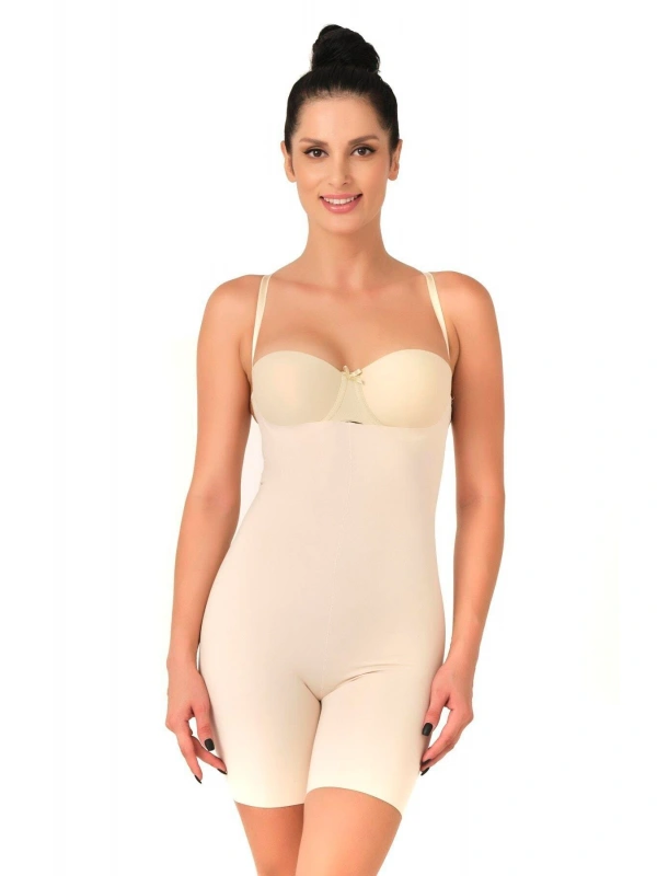 Ten Mı Emay 2758 Lazer Kesim Göğsü Açık Boxer  Korse