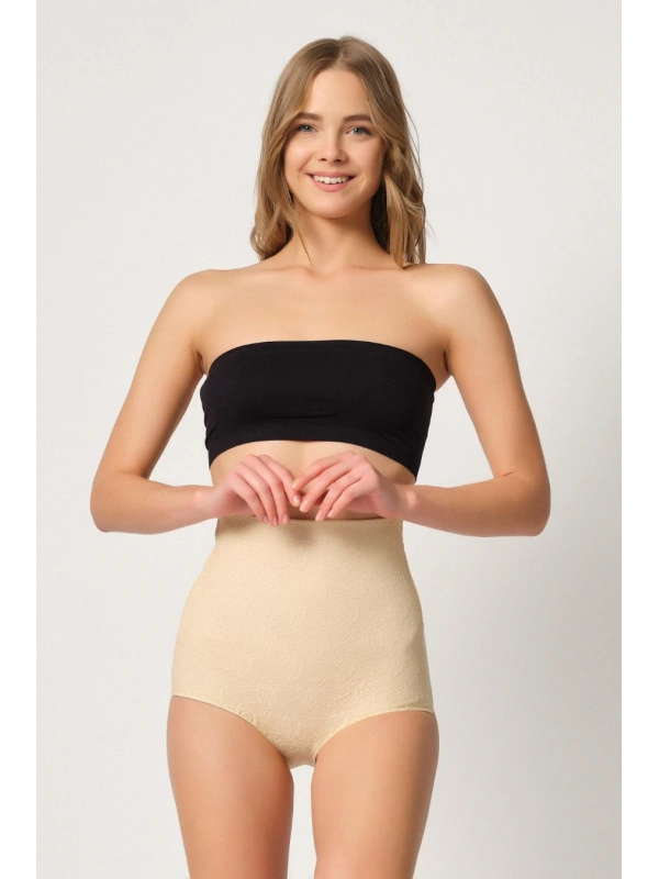 Ten Mı Emay 2842 Lazer Dantelli Slip Korse