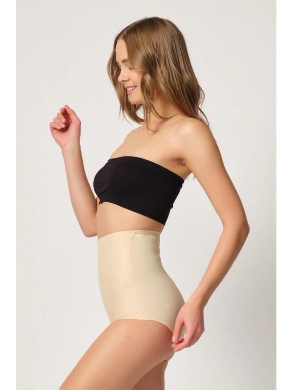 Ten Mı Emay 2842 Lazer Dantelli Slip Korse