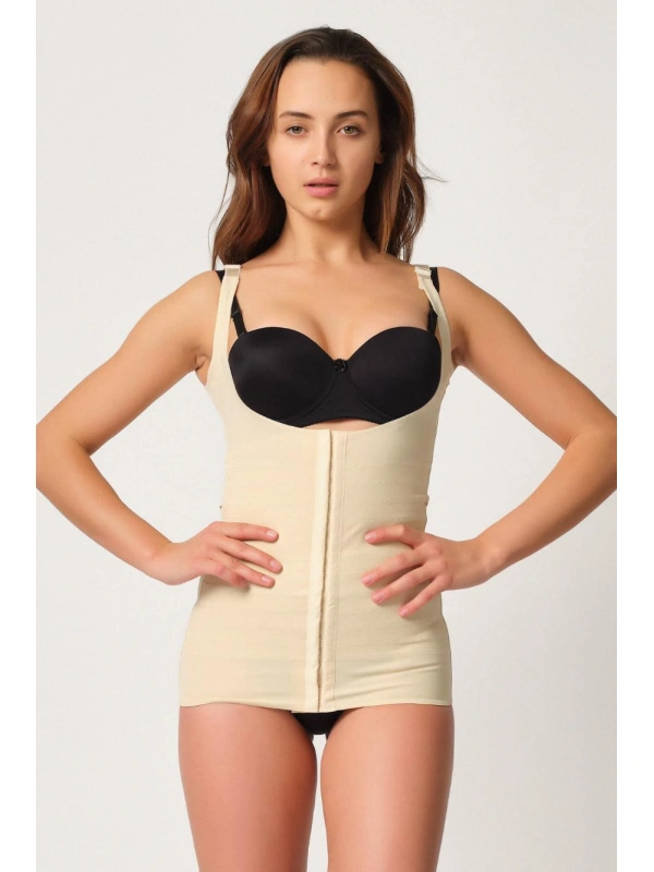 Ten Mı Emay 2916 Karyoka Destekli Agraflı Atlet Korse