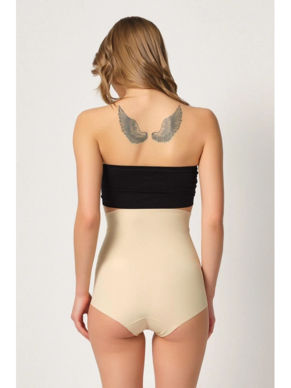 Ten Mı Emay 2920 Yüksek Bel Karın Desteklı Slip Lazer Korse