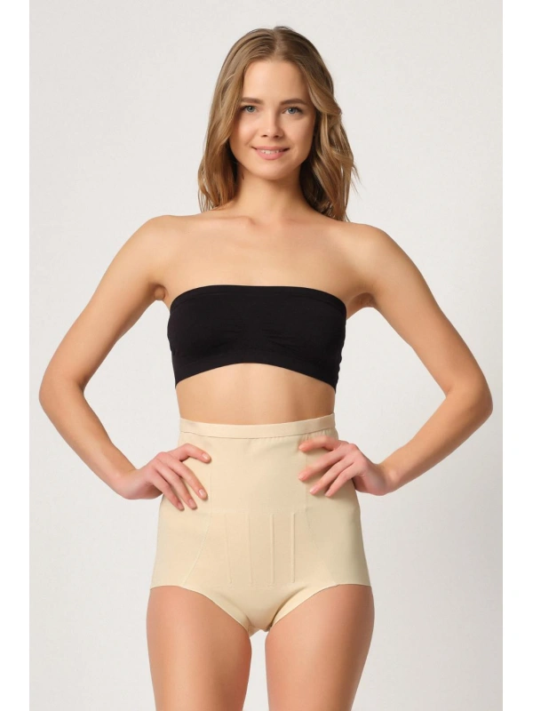 Ten Mı Emay 2931 Karın Balen Destekli Slip Lazer Korse