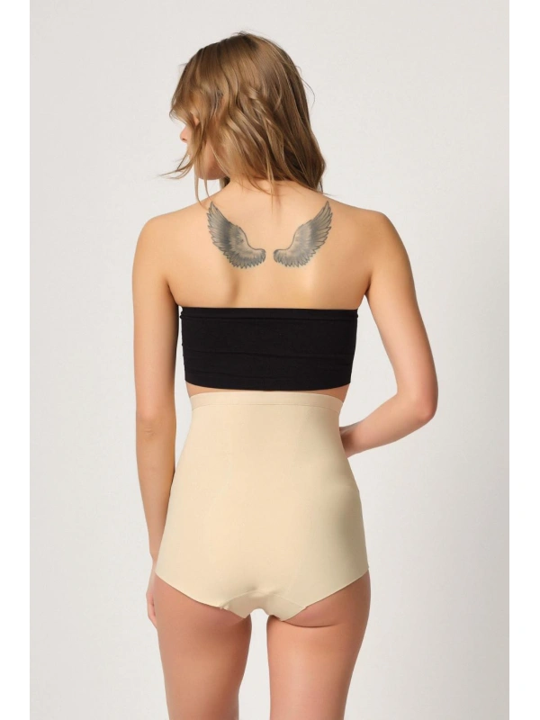 Ten Mı Emay 2931 Karın Balen Destekli Slip Lazer Korse