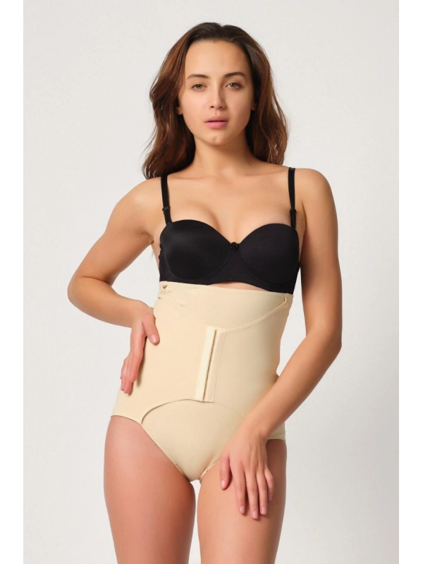 Ten Mı Emay 2932 Double Karın Agraf Destekli Slip Lazer Korse