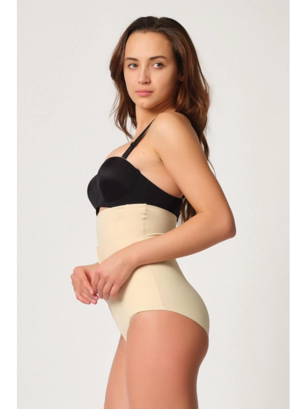 Ten Mı Emay 2932 Double Karın Agraf Destekli Slip Lazer Korse