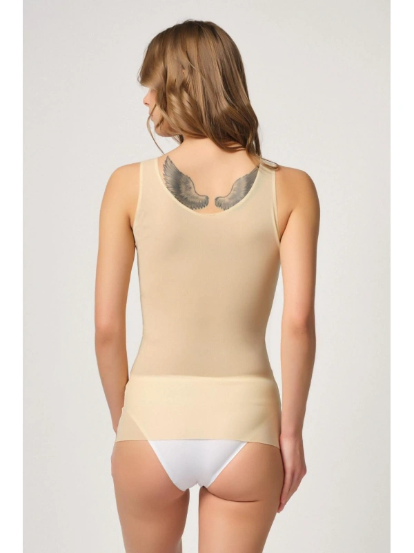 Ten Mı Emay 2938 Sırtı Tül Karyokalı Destekli Atlet Korse