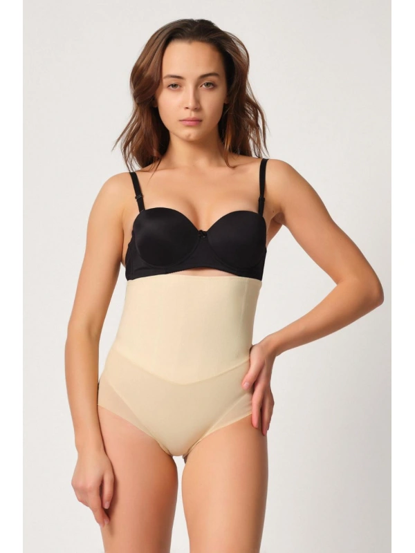 Ten Mı Emay 2945 Tül Karyokalı Slip Lazer Korse