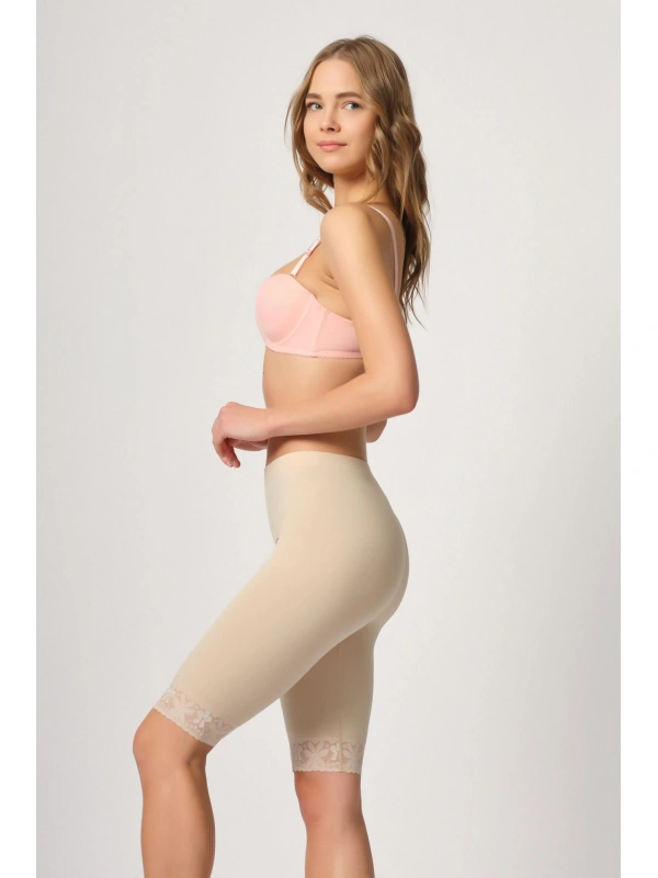 Ten Mı Emay 3004 Soft Uzun Paça Dantel Boxer