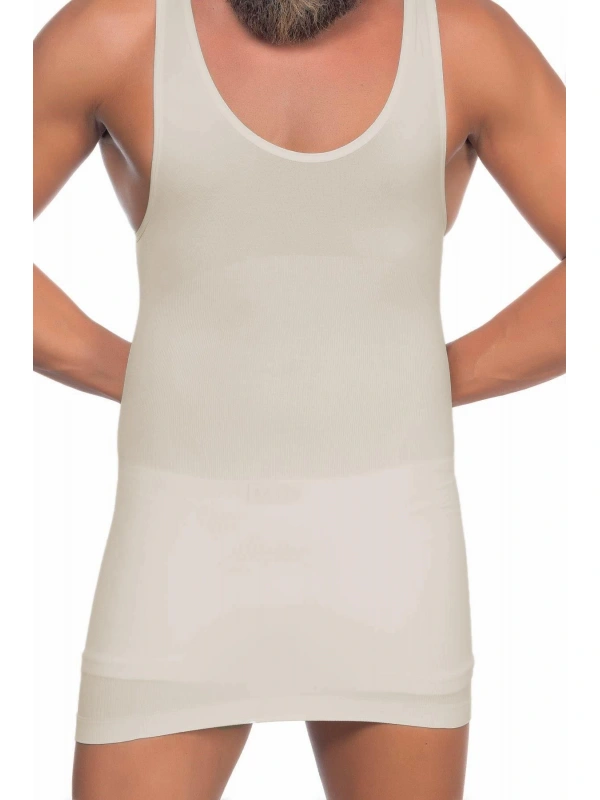 Ten Mı Emay  E1002 U Yaka Erkek Korse Atlet