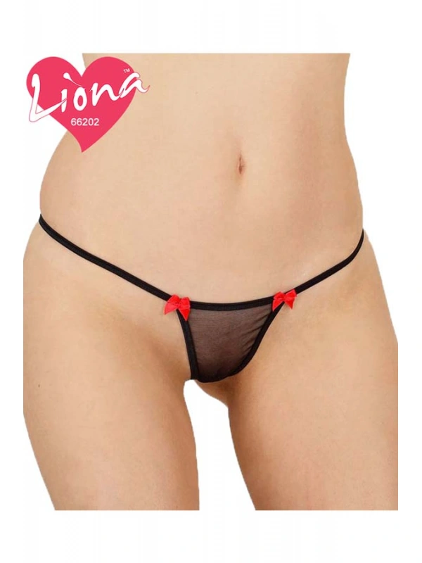 Tül Büyük Beden G-string