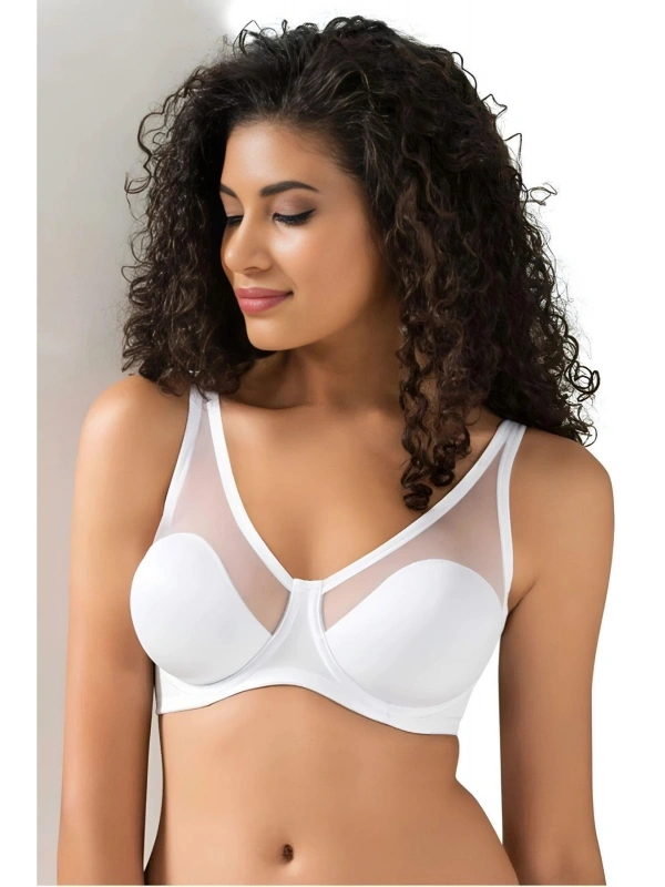 Tül Kaplı Soft C-cup Sütyen Kadın 9200