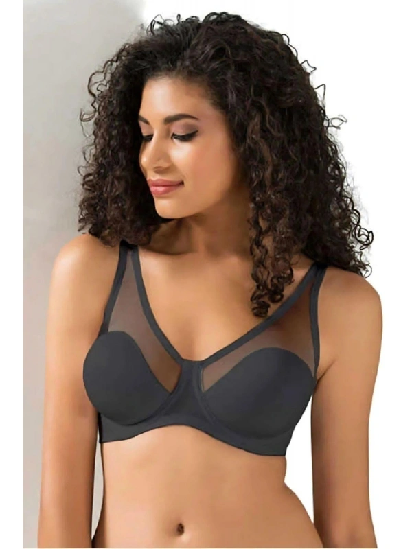 Tül Kaplı Soft C-cup Sütyen Kadın 9200