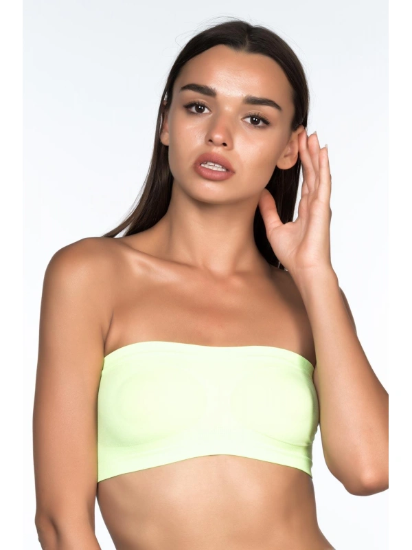 Yeşil Mı Emay 4002 Soft Straplez Büstiyer