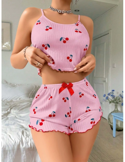 2li Kirazlı Şortlu Takım