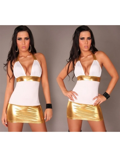 B100982 Seksi Mini Elbise