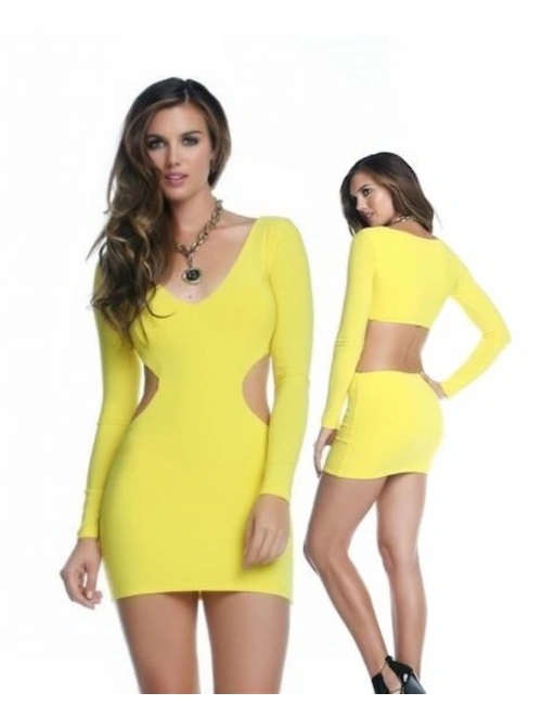 B101004 Seksi Mini Elbise