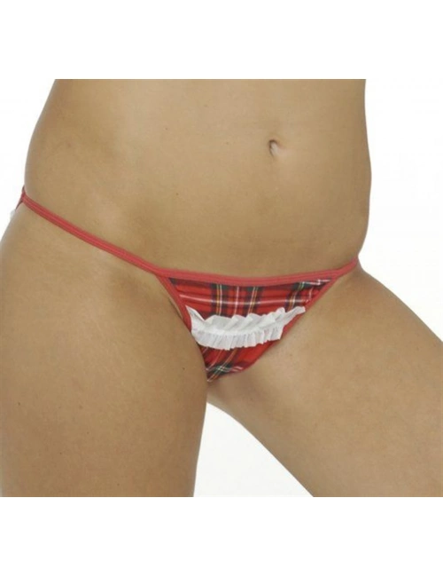 B120618 Ekose Fırfırlı İç Çamaşırı