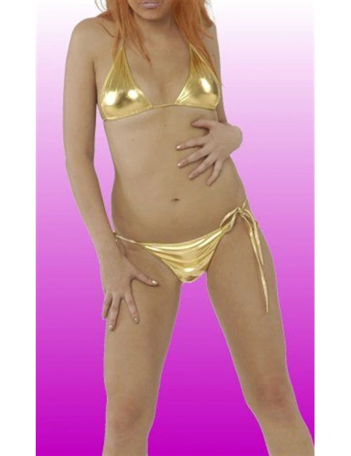 B120659 Lame Bikini Takım