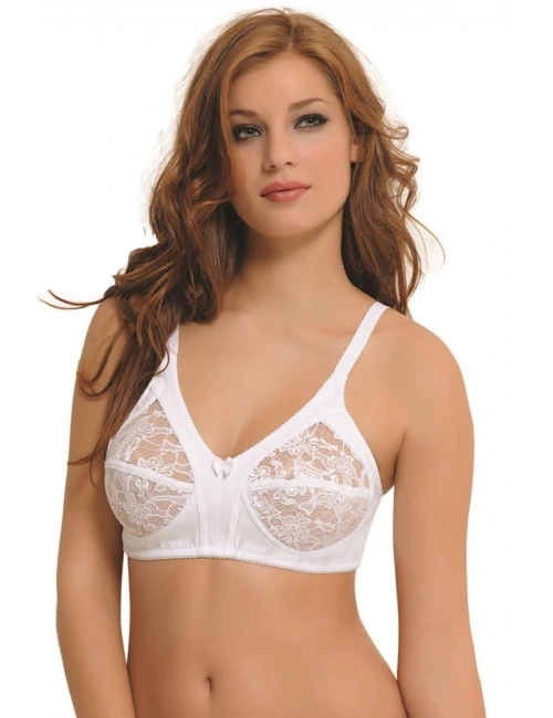 Beyaz Mı Emay 145 D Dantelli Toparlayıcı Sütyen