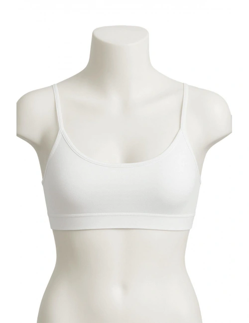 Beyaz Mı Emay 1815 6'lı Pedli Alıştırma Sütyeni