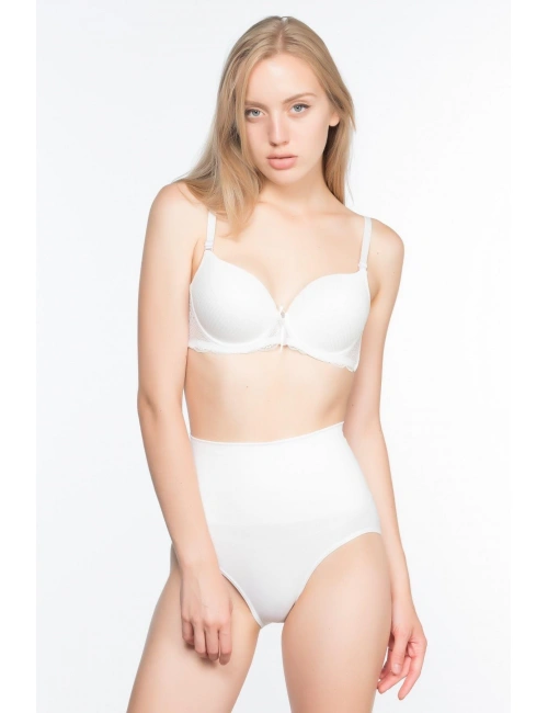 Beyaz Mı Emay 2021 Double Düşük Bel Slip Korse