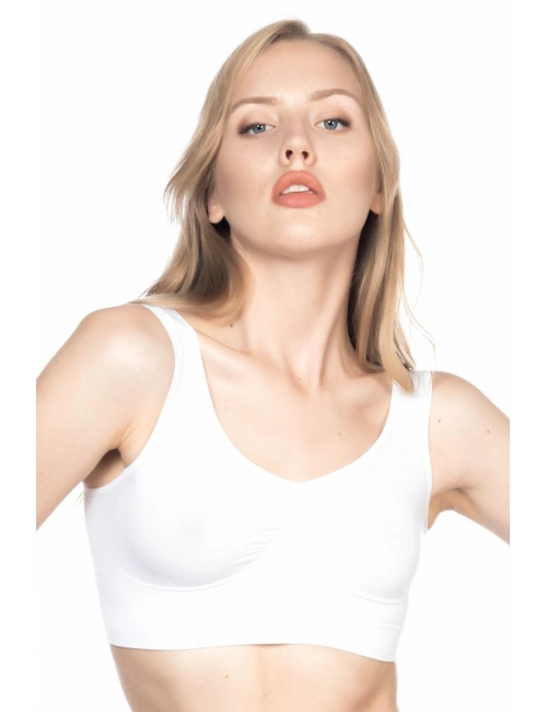 Beyaz Mı Emay 4005 Soft Kalın Askı Büstiyer