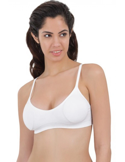 Beyaz Mı Emay 4020 Pedli İnce Askılı Büstiyer