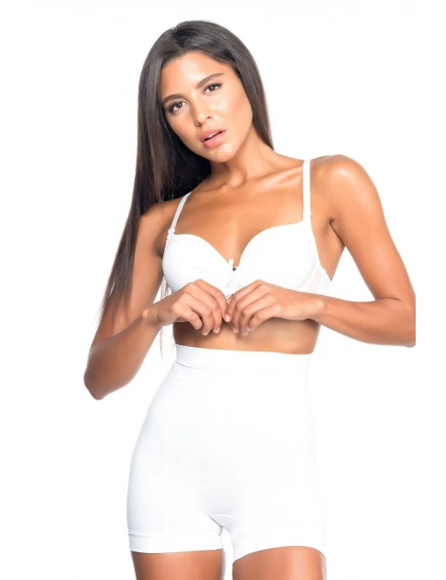 Beyaz Mı Emay 7027 Düşük Bel Boxer Korse