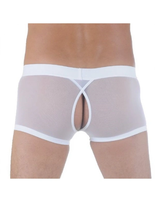 Br291122 Transparan Arkası Açık Mini Boxer