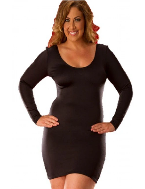 Büyük Beden Mini Elbise  Br031041