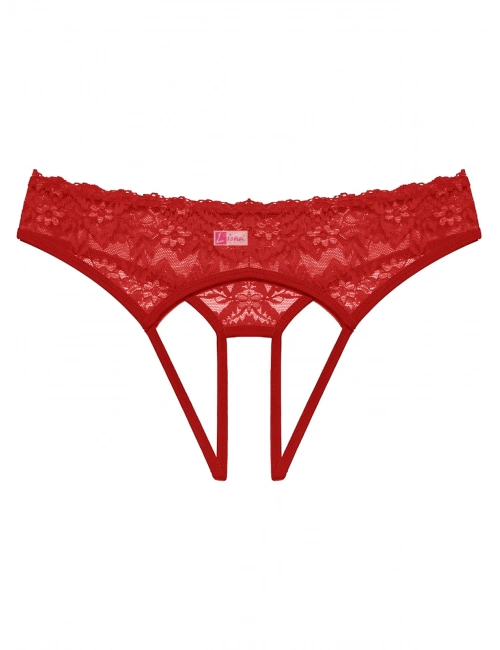 Büyük Beden Özel Bölgesi Açık Kırmızı  Külot