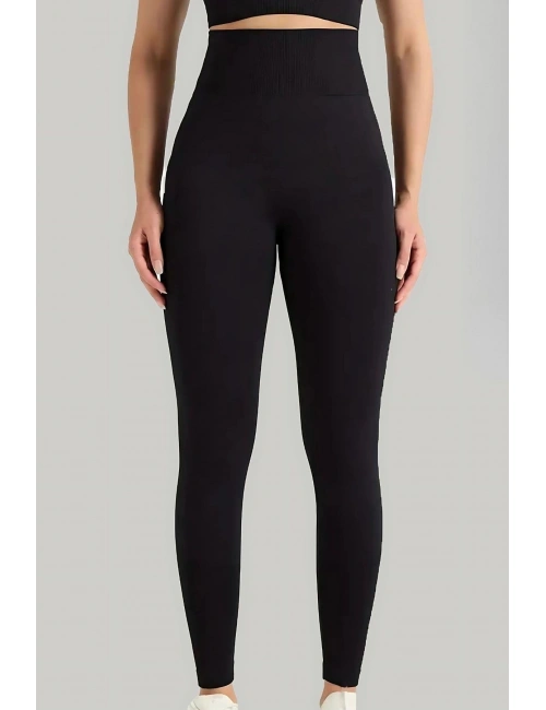 Dikişsiz Düz Tayt Kadın 4451