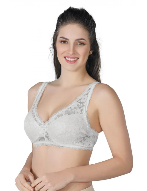 Ekru Mı Emay 188 B Pedli Dantelli Telli Toparlayıcı Sütyen