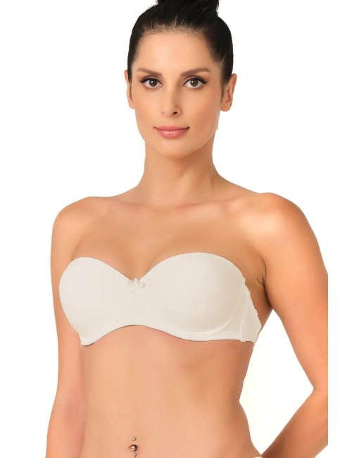 Ekru Mı Emay 701 Şeffaf Askılı Sütyen