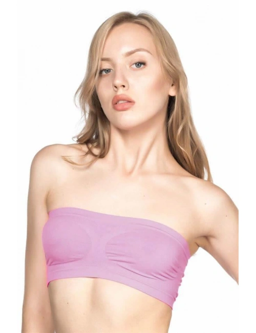 Fuşya Mı Emay 4002 Soft Straplez Büstiyer