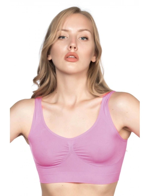 Fuşya Mı Emay 4005 Soft Kalın Askı Büstiyer