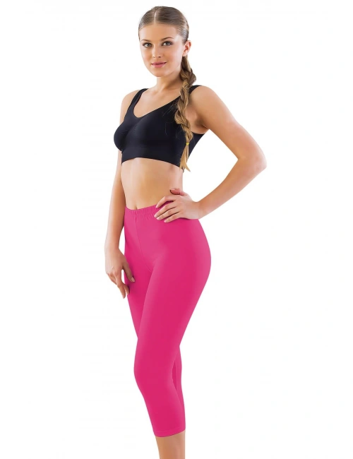 Fuşya Mı Emay 7300 Battal Kapri Tayt