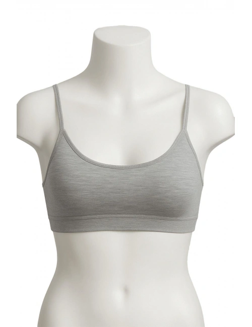 Gri Mı Emay 1815 6'lı Pedli Alıştırma Sütyeni