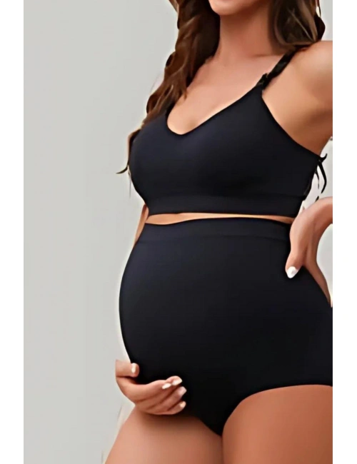 Hamile Slip Dikişsiz Korse Kadın 4449