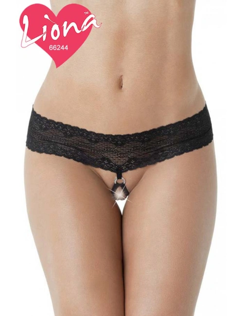 İpli Kadın Seksi İç Çamaşırı