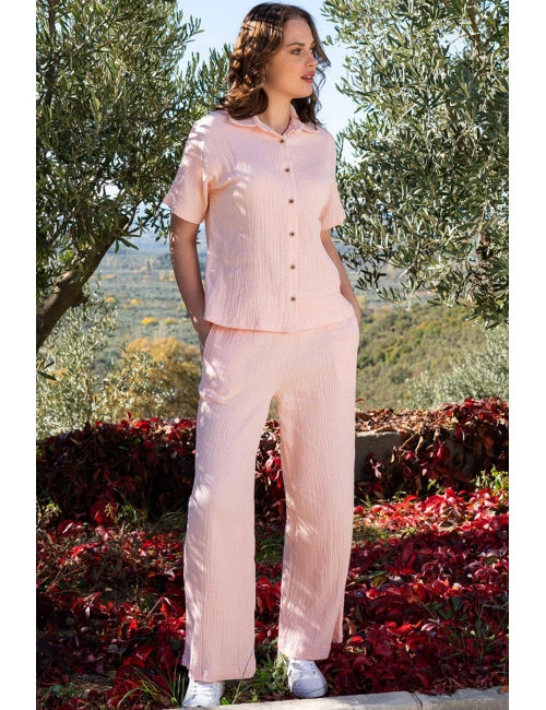 K409250 Vıenetta Plus Pijama Kadın