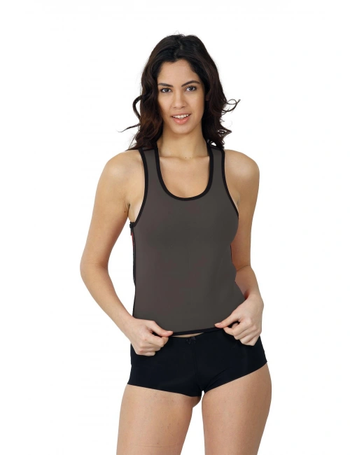 Kahve Mı 9157 Terlemeyi Sağlayan Kısa Atlet